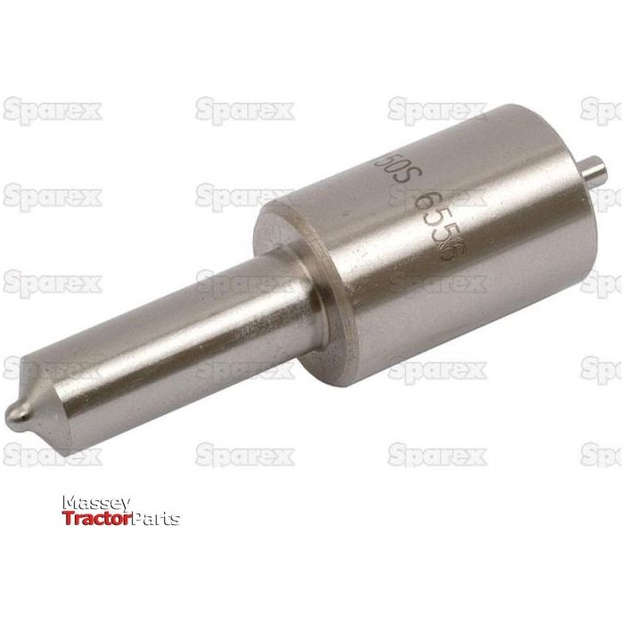 Close-up of a metallic injector nozzle with the words "300S655" engraved on it, displayed against a white background with the Sparex logo in the bottom left corner. This Fuel Injector Nozzle (Sparex Part No. S.60253) is ideal for Allis Chalmers 170 and Massey Ferguson 178 models.