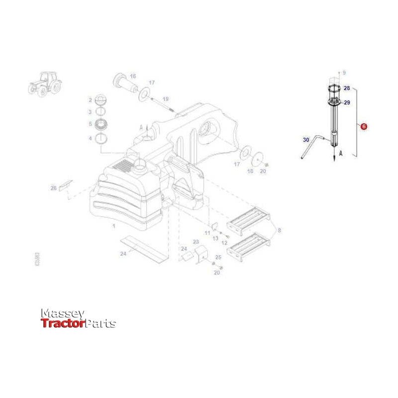 Fendt Fuel Level Sensor - G339202060023 | OEM | Fendt parts | Fuel-Fendt-Engine & Filters,Farming Parts,Fuel Delivery Parts,Fuel Tanks,Tractor Parts