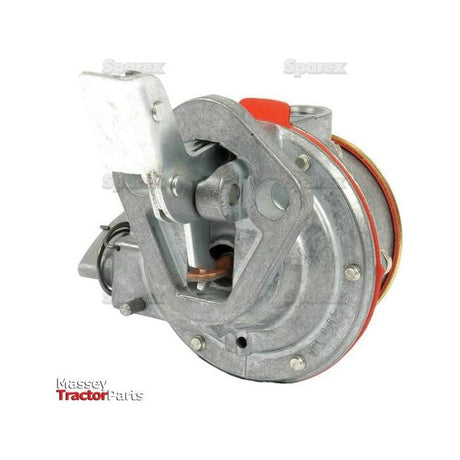 A Fuel Lift Pump featuring visible gears, screws, and a red circular component. The words "Massey Tractor Parts" are printed in the bottom left corner. Proudly featuring Sparex quality, this Sparex Part No. S.66453 ensures durability and reliability for your machinery needs.