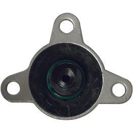 Close-up of a Sparex Fuel Metering Control Valve (Sparex Part No.S.151156), featuring three mounting holes and a central cylindrical part with a green ring.