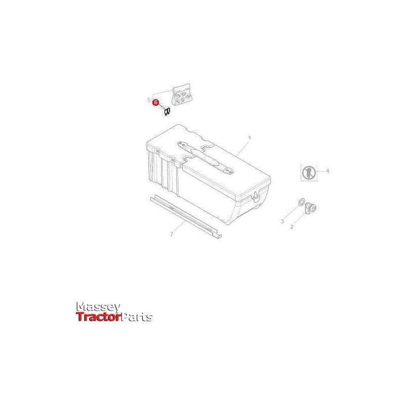 Massey Ferguson Fuse 20amp - AG520714 | OEM | Massey Ferguson parts | Fuses & Relays-Massey Ferguson-Farming Parts,Fuses,Fuses & Relays,Lighting & Electrical Accessories,Tractor Parts,Vehicle Electrics