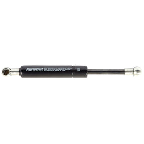 A black Sparex gas strut (S.54525) with a total length of 190mm, featuring an extended metal rod and 10mm ball socket spherical end connectors, designed for providing support or counterbalancing weight under 200N pressure.