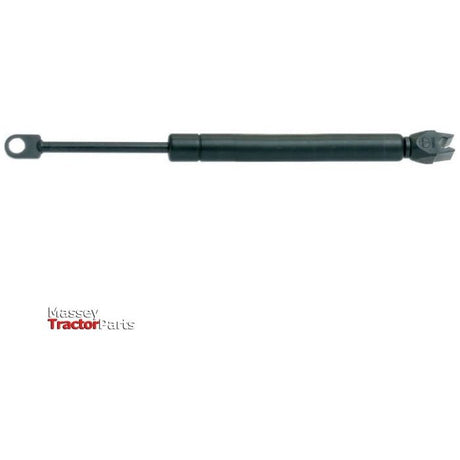 A black gas strut with a total length of 220mm and a mounting hole at one end, labeled "Sparex," known as S.52867.
