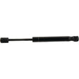 A Sparex Gas Strut, model S.137023, featuring a black finish and cylindrical ends, is 245mm in total length and is ideal for providing support in automotive and industrial applications.