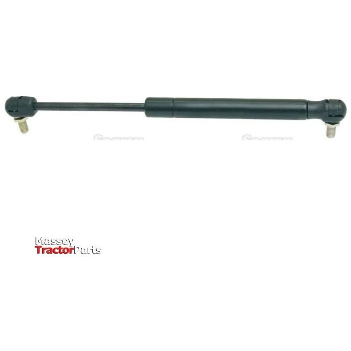 A black Gas Strut with mounting bolts, labeled "Sparex," featuring precise ram stroke and optimal pressure control, with a total length of 285mm - S.19448.