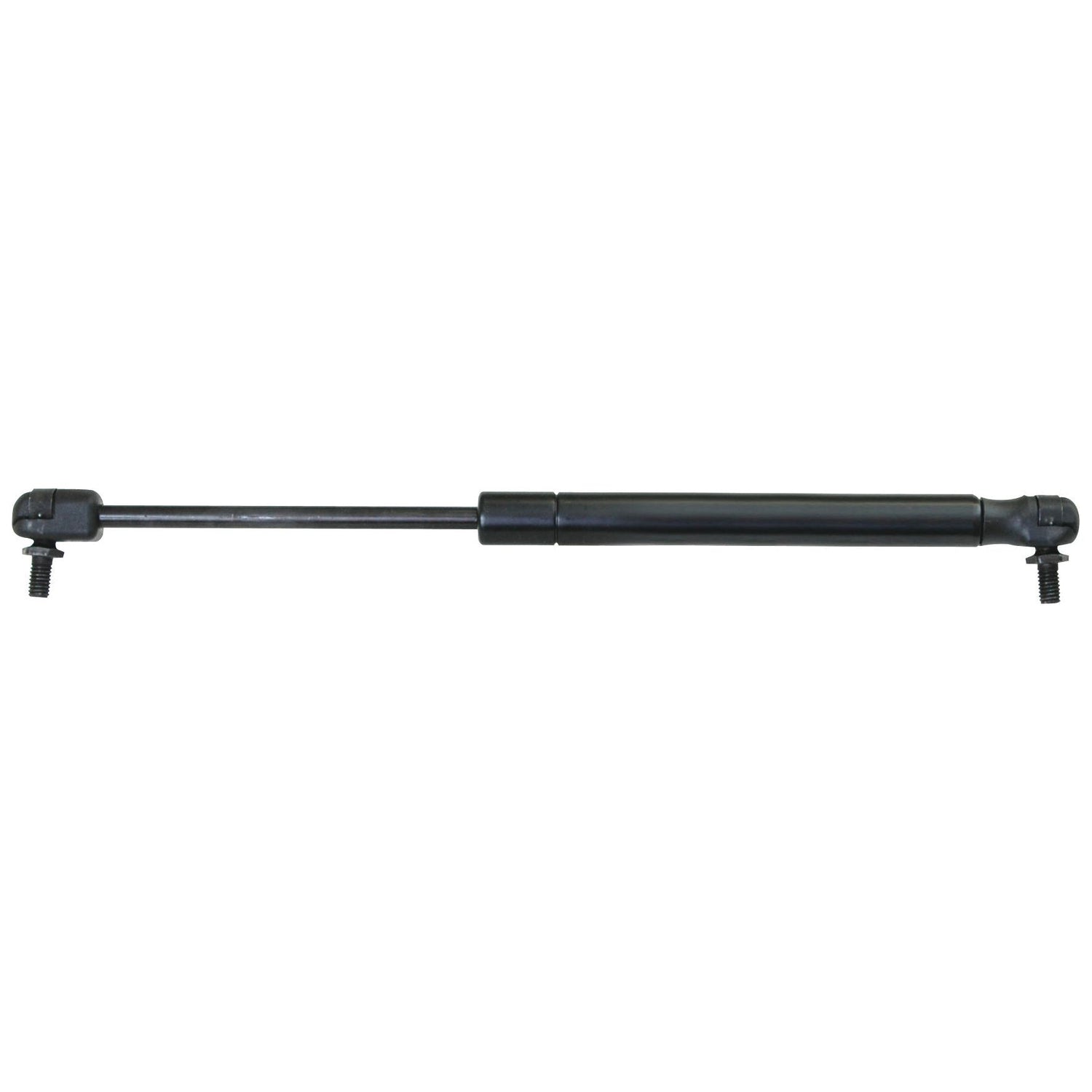 The Sparex Gas Strut (S.52868) features a black finish, 325mm total length, and provides a reliable ram stroke with a pressure of 350(N) and connectors at both ends for efficient performance.