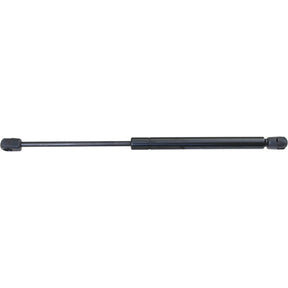 A black Sparex Gas Strut, model S.19428, with a total length of 375mm and attachment points on both ends, similar to those found in Ford/New Holland equipment, used for providing controlled force in mechanical systems.