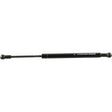 Introducing the Sparex Gas Strut (S.137037), a high-quality black hydraulic strut featuring spherical end connectors on both sides, ideal for automotive applications such as tailgates and hoods with a total length of 385mm.