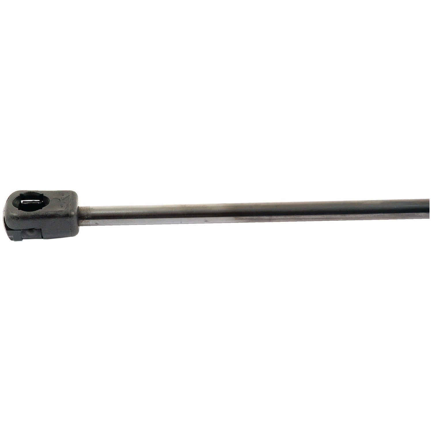 A Sparex metal rod with a rectangular piece attached to one end, featuring a 410mm Gas Strut - S.54515 for precise movement.