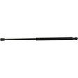 A Sparex Gas Strut (485mm - S.137049) with connectors at both ends is laid horizontally against a white background. Suitable for various applications, this black strut offers reliable performance.