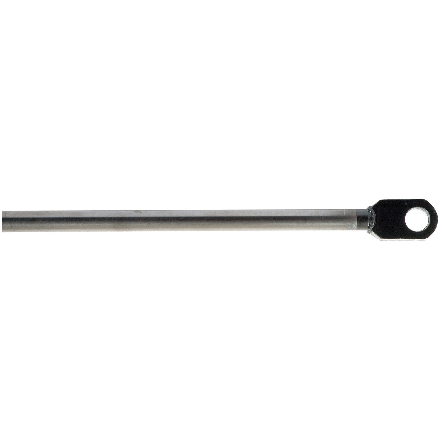 A Gas Strut from Sparex, 500mm in total length (S.54537), featuring a cylindrical shape with a looped hole at one end, is ideal for supporting the Sparex Cylinder or withstanding pressure up to 200N.