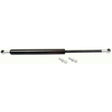 A Sparex Gas Strut (S.54544) featuring a 500mm black cylindrical body and metal end fittings, accompanied by two small metal components, all displayed on a white background.