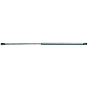 The Gas Strut from Sparex, S.19431, measures 585mm in total length and includes mounting brackets on both ends along with a Sparex Cylinder. It is designed for supporting, lifting, and controlling the motion of doors, hatches, or lids. This metal gas strut features a Ram Stroke of 255mm and operates under a pressure of 200N.