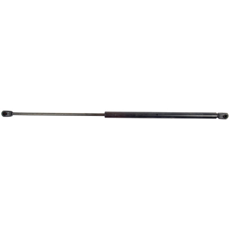 The Sparex Gas Strut, model S.52923, features a total length of 585mm and comes with ball socket mounting ends on both sides, along with a black cylindrical body and rod.