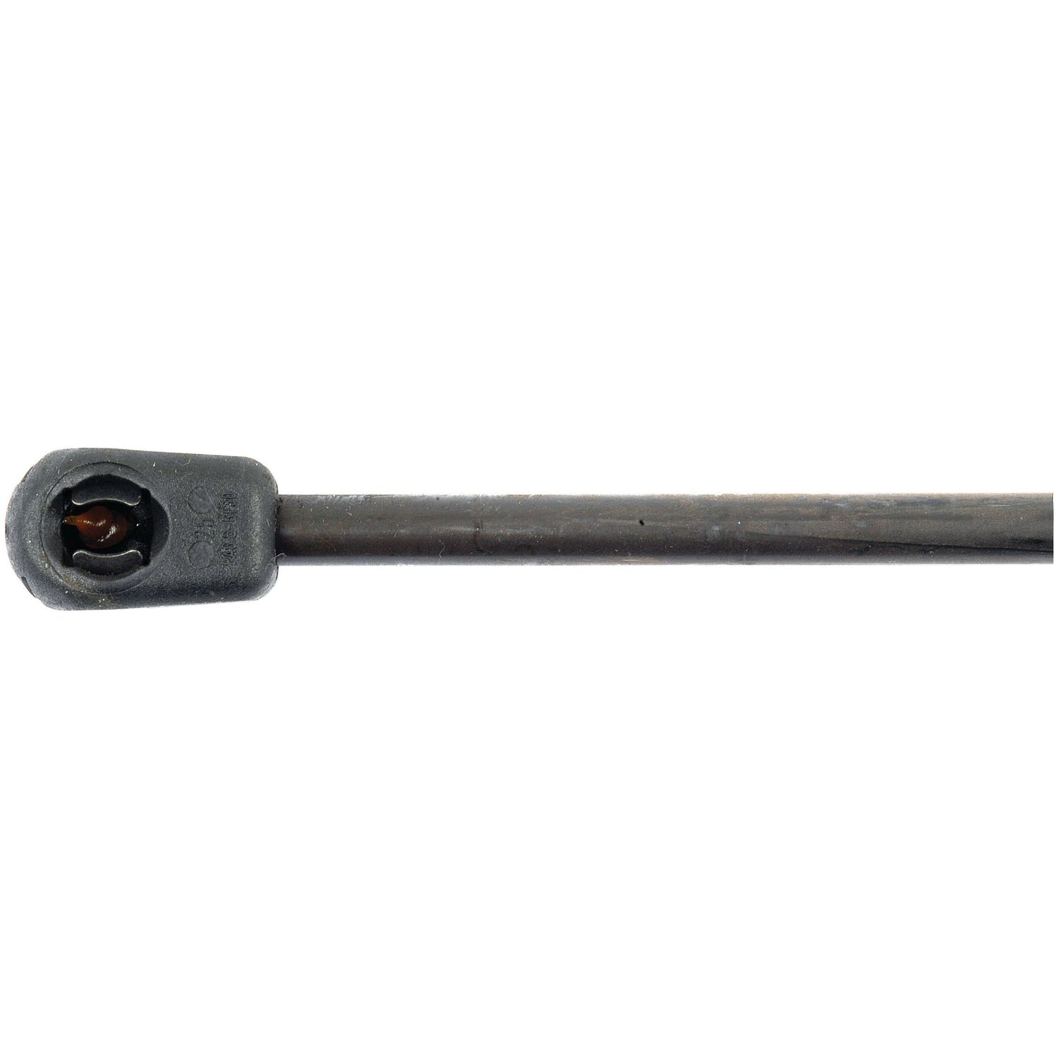 A Sparex Gas Strut, model S.52923, with a total length of 585mm and a sturdy ball socket for added flexibility, is designed for securing and bundling cables or objects.