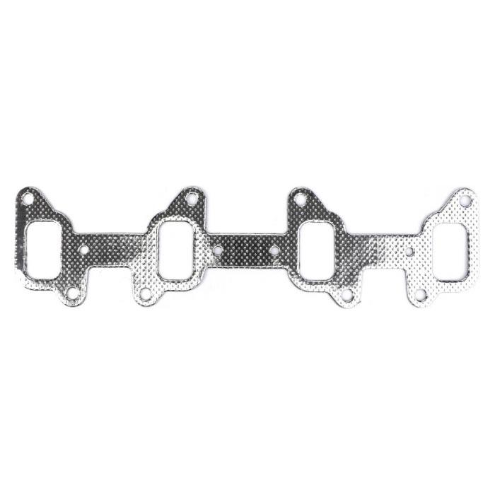 An AGCO Massey Ferguson Gasket Exhaust Manifold (part number 4224959M1) featuring four rectangular ports and multiple bolt holes.