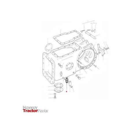 Gasket Pump Peg - 180904M2 - Massey Tractor Parts