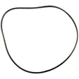 A thin, black elastic band with a slightly irregular circular shape, reminiscent of the Rear Axle Gasket (Sparex Part No. S.43565) from Sparex for a Landini 5830.