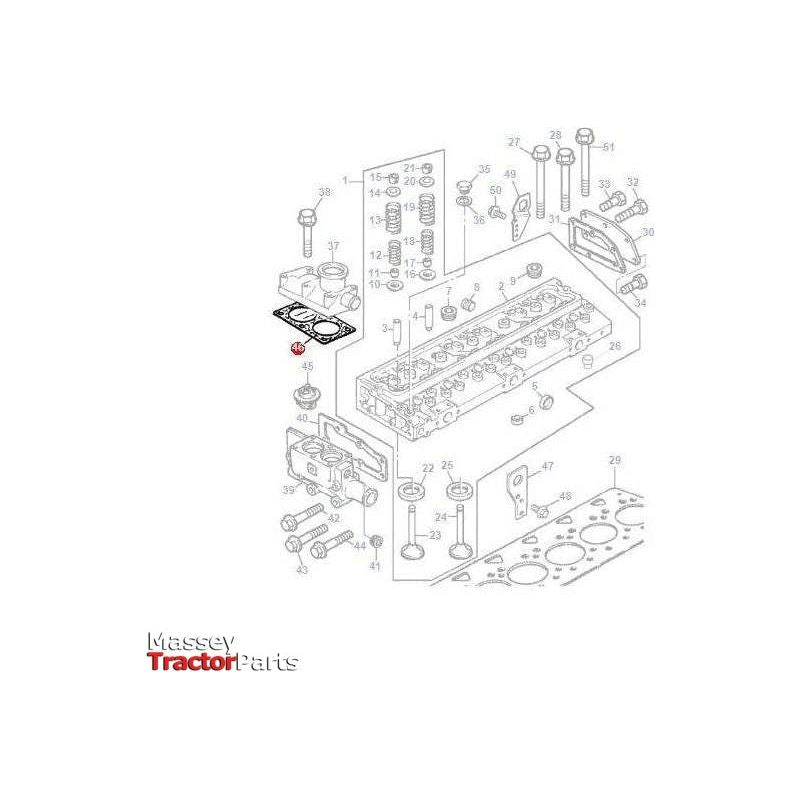 Light Grey T-shirt with Tractor Print - X993322010-Massey Ferguson-Clothing,t-shirt