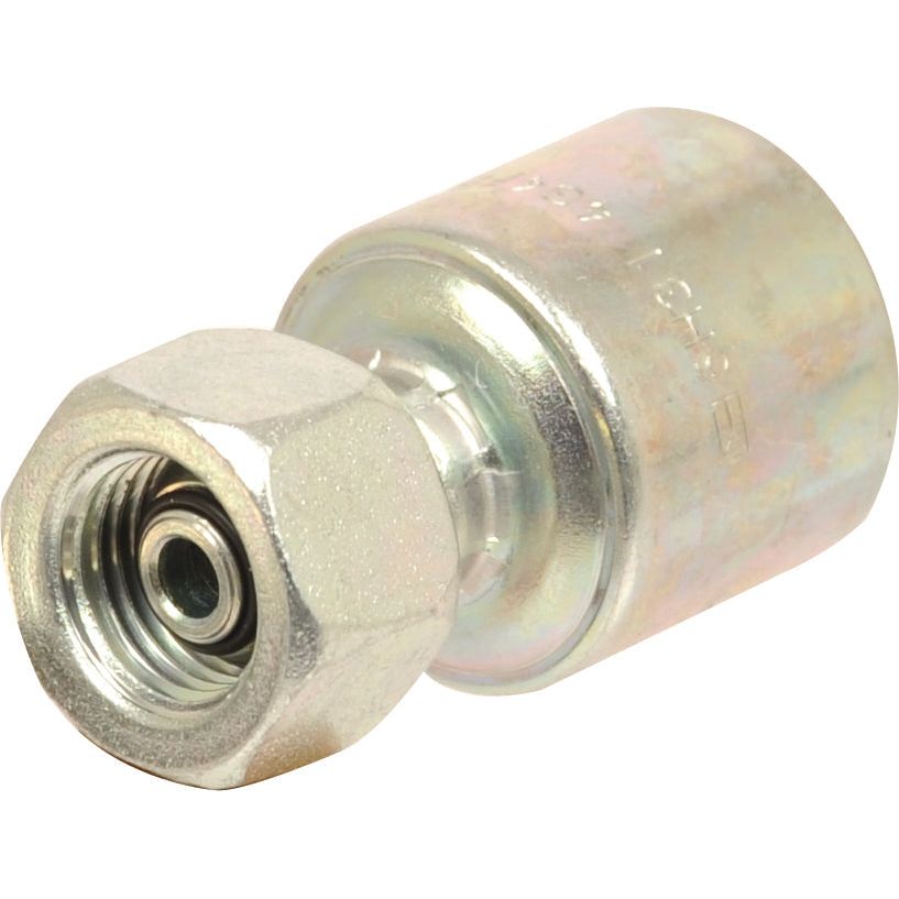 Gates BSP 60Â° Hose Insert 1/4'' x 1/4'' x 19 TPI; Female Straight Swivel - S.116117 - Farming Parts