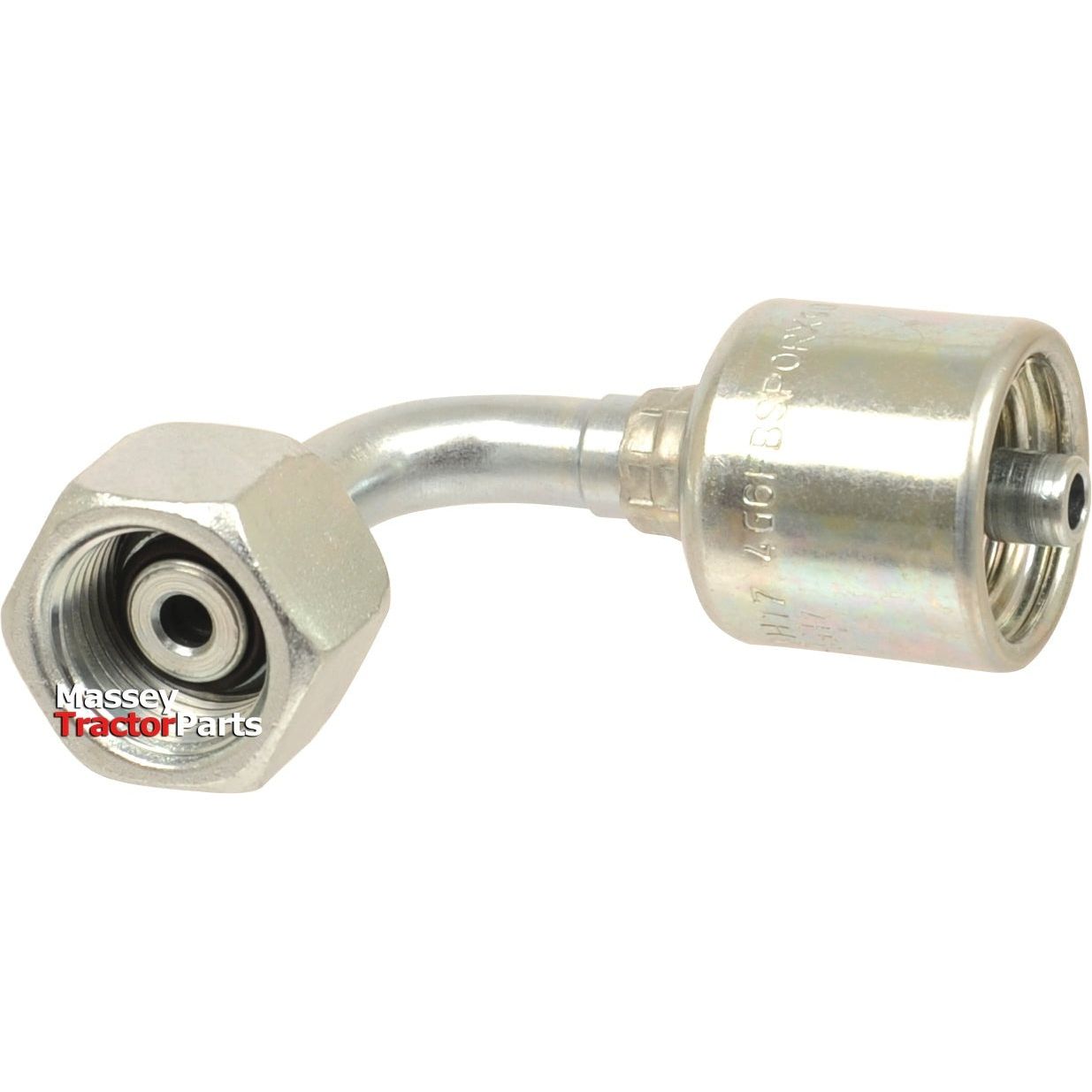 Gates BSP 60Â° Hose Insert 1'' x 1'' Female 90Â° Swept Swivel - S.116155 - Farming Parts