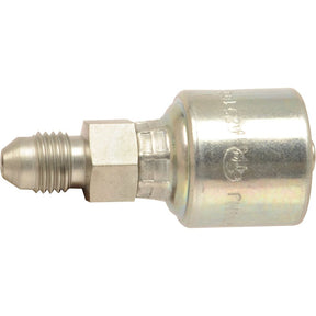 The Gates JIC 37° Hose Insert 1/2'' x 7/8'' Male Straight - S.116175 from Sparex is a metal male flare hydraulic fitting with a hex nut and threaded end.