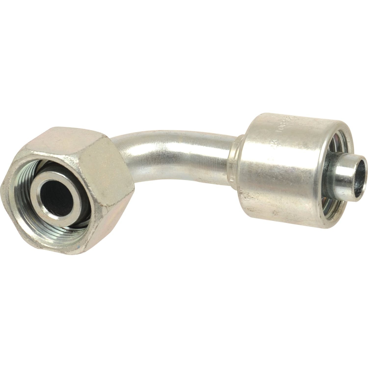 Gates Metric 24Â° Hose Insert 1/4'' x M18 x 1.50 Female 90Â° Swept Swivel - S.116360 - Farming Parts