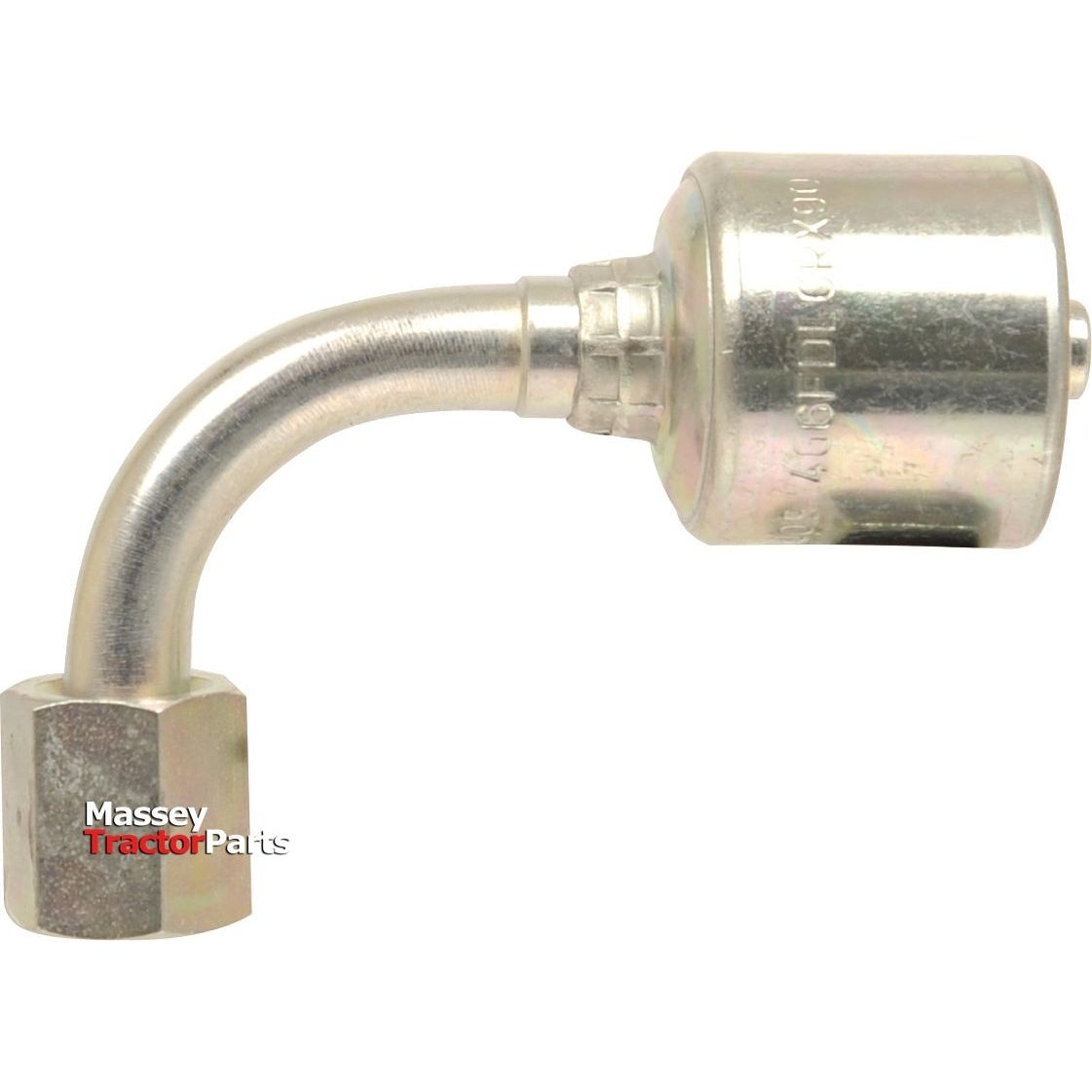 Gates Gates Metric 24° Hose Insert 3/8" x M22 x 1.50 () Female 90° Swept Swivel - S.116351 - Farming Parts
