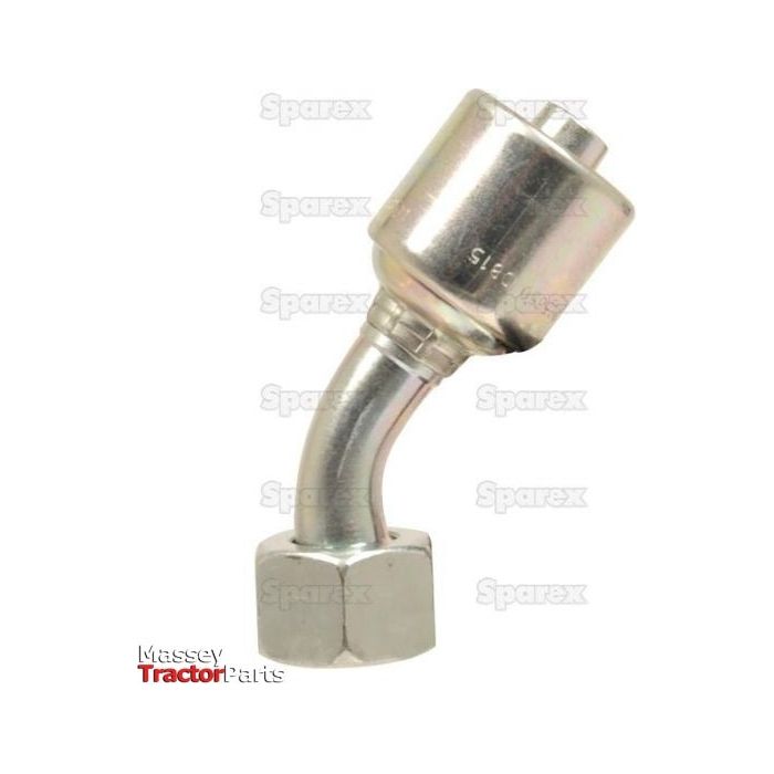 Gates Gates Metric 24° Hose Insert 1/2" x M22 x 1.50 () Female 135° Swept Swivel - S.116325 - Farming Parts