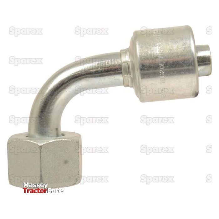 Gates Metric 24Â° Hose Insert 1/4'' x M20 x 1.50 Female 90Â° Swept Swivel - S.116361 - Farming Parts