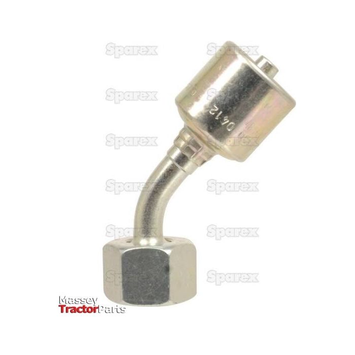 Gates Gates Metric 24° Hose Insert 3/8" x M18 x 1.50 () Female 135° Swept Swivel - S.116322 - Farming Parts