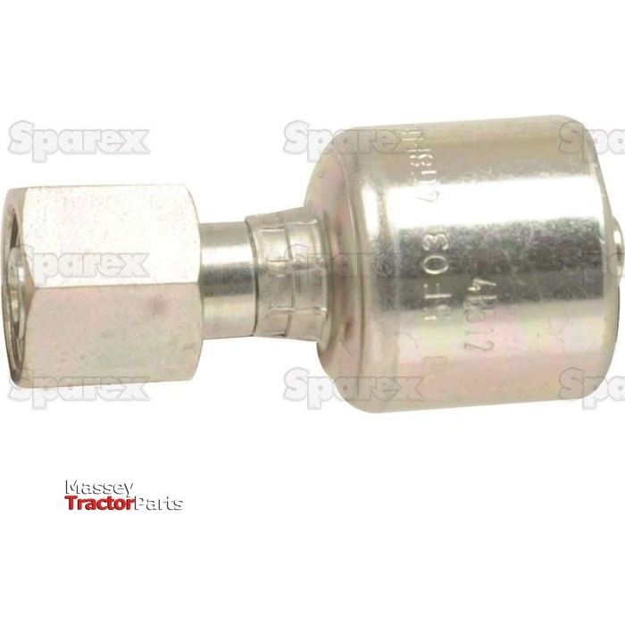 Gates Metric 24Â° Hose Insert 5/8'' x M26 x 1.50 Female Straight - S.116292 - Farming Parts