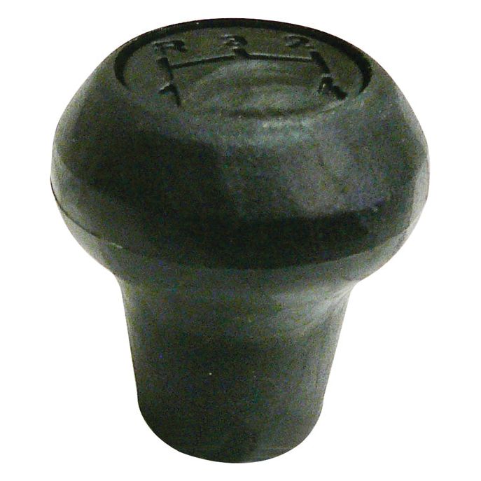 Sparex Gear Knob - S.44006, featuring a black finish and a 4-speed shift pattern that includes reverse.