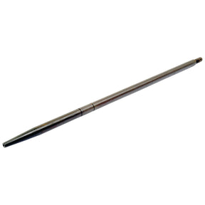 A sleek metallic ballpoint pen refill with a pointed tip and a thin, cylindrical body, reminiscent of the precision found in Sparex Gear Lever mechanisms (Part No.S.61026).