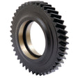 Image of the Sparex Transmission Gear (Sparex Part No. S.68221) with evenly spaced teeth, used for mechanical and industrial applications such as those by Case IH. The center of the gear is hollow.