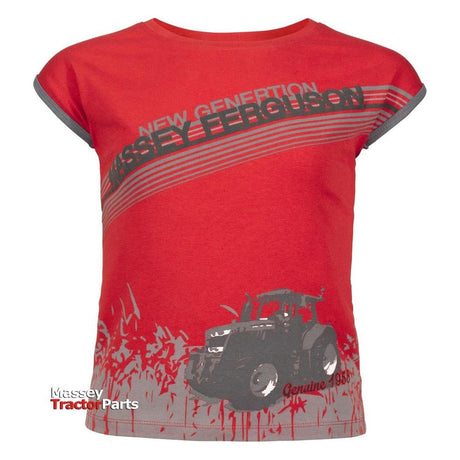 Massey Ferguson - Girls T-Shirt - X993310003 - Farming Parts