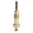 A close-up image of the Sparex Glow Plug - S.67188, highlighting its cylindrical rod with threading and a securing nut at the base. The probe length and overall length are precisely engineered for optimal performance.
