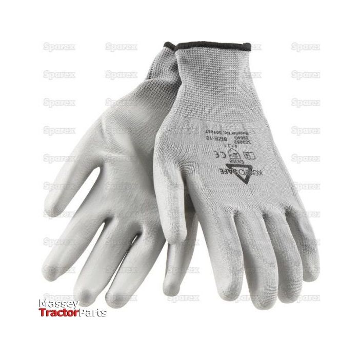 Gnitter Grey Gloves - 10/XL
 - S.144390 - Farming Parts
