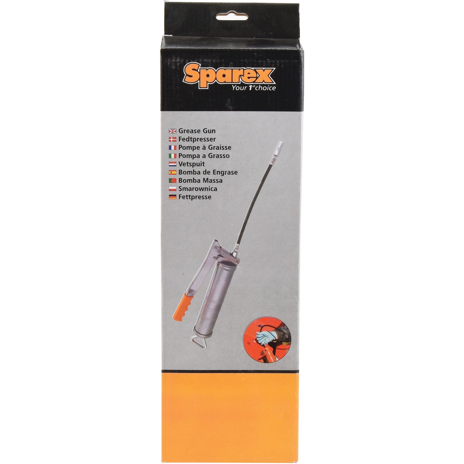 Grease Gun - (Economy Duty) flexible and rigid tubes - S.493879 - Farming Parts