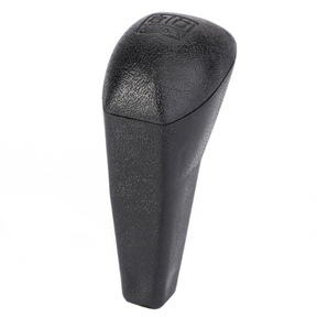 The AGCO Massey Ferguson - Grip - AL5020339 is a black textured gear shift knob with "810 Japan" engraved on the top, perfect for Massey Ferguson tractors.