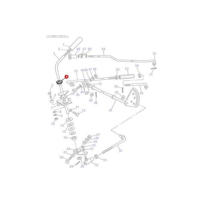 Grommet  - 1875716M2 - Massey Tractor Parts