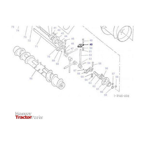 Massey Ferguson Guide Table Auger Finger - 264067M1 | OEM | Massey Ferguson parts | Auger-Massey Ferguson-Auger,Combine,Farming Parts,Fingers\,Guards,Harvesting & Cutting,Machinery,Machinery Parts,Tractor Parts