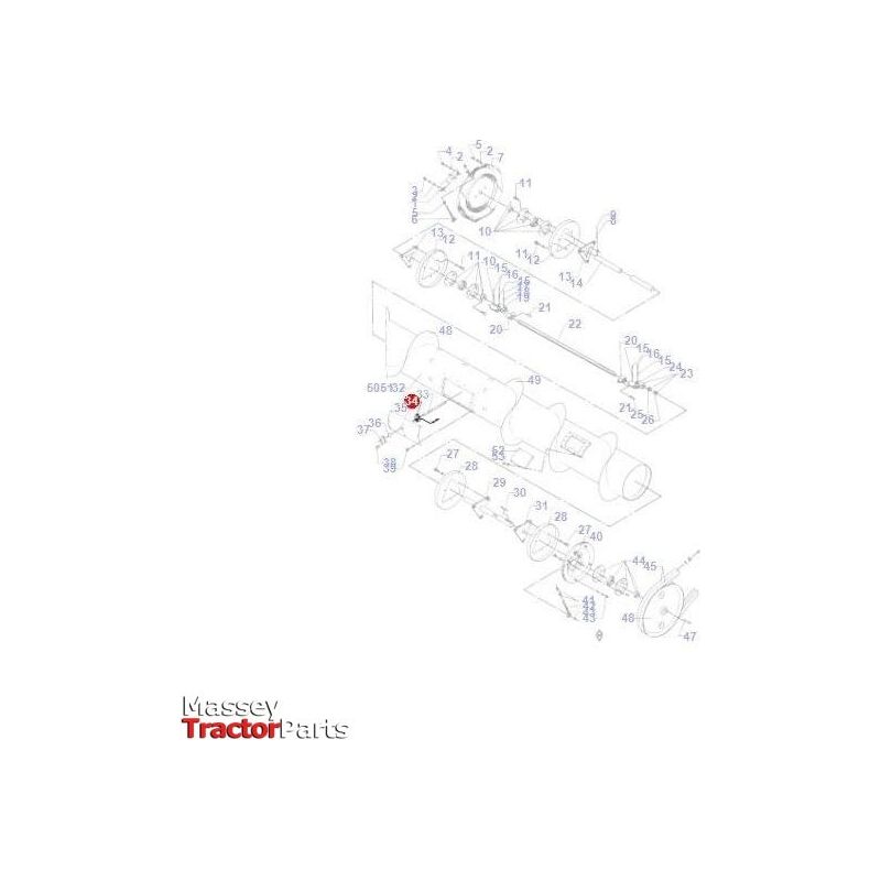 Massey Ferguson Guide Table Auger Finger - D28200150 | OEM | Massey Ferguson parts | Auger-Massey Ferguson-Auger,Combine,Farming Parts,Fingers\,Guards,Harvesting & Cutting,Machinery,Machinery Parts,Tractor Parts