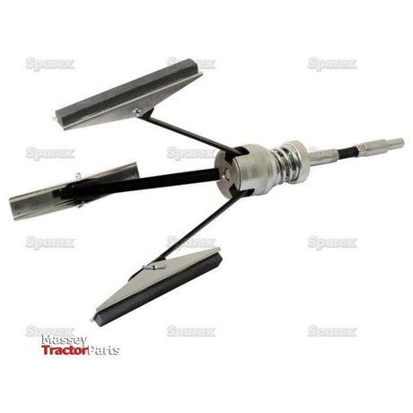 The HONE 3 LEG CYLINDER, Sparex Part No. S.26414, is a multi-blade honing tool featuring three adjustable arms and abrasive stones. This essential tool from Sparex is typically used for de-glazing and resizing engine cylinders, ensuring optimal performance by delivering a polished finish to your engine cylinders.