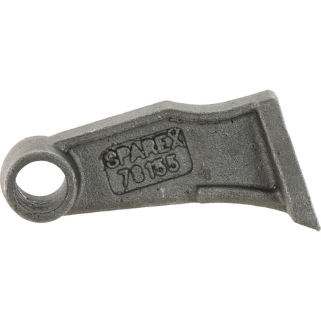 Hammer Flail, Top width: 40mm, Bottom width: 54mm, Hole⌀: 21mm, Radius 115mm - Replacement for McConnel, Berti
 - S.78155 - Massey Tractor Parts