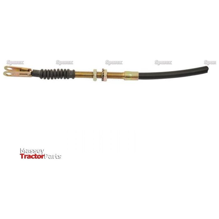 Hand Throttle Cable - Length: 550mm, Outer cable length: 410mm.
 - S.103273 - Farming Parts