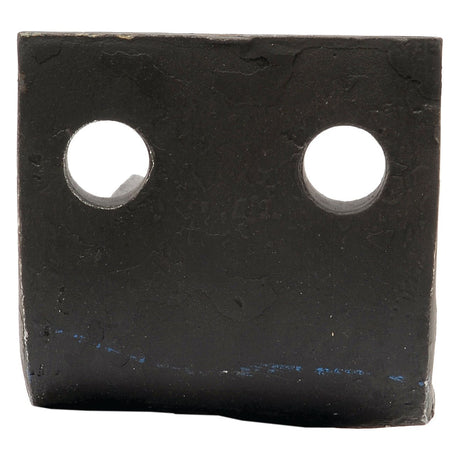 Hardfaced Power Harrow Blade 90x12x280mm LH. Hole centres: 50mm. Hole⌀ 17mm. Replacement for Kverneland.
 - S.74785 - Massey Tractor Parts