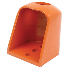 The Sparex Head Light Support (Part No. S.69852) is an orange metal bracket designed for Fiat compatibility, featuring an open slot and several small holes at the bottom, making it ideal for use as a head light support.