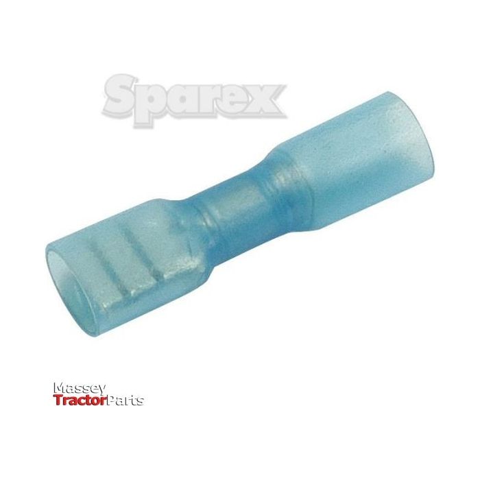 Heat Shrink Insulated Female Spade Terminal - Blue ( - )
 - S.13408 - Farming Parts
