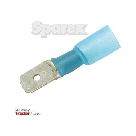 Heat Shrink Male Spade Terminal - Blue ( - )
 - S.13410 - Farming Parts